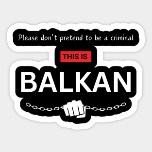 Balkan Design Sticker